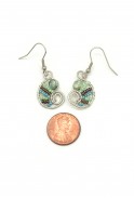Tiny Paisley Drop Earrings